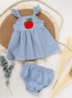 Infant Girls Floral Smocked Romper – Daddy’s Girl