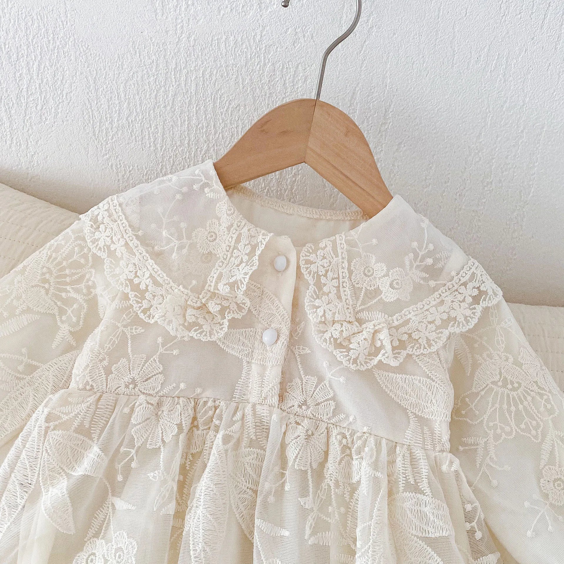 Baby Princess Romper Dress – Soft Cotton Jumpsuit