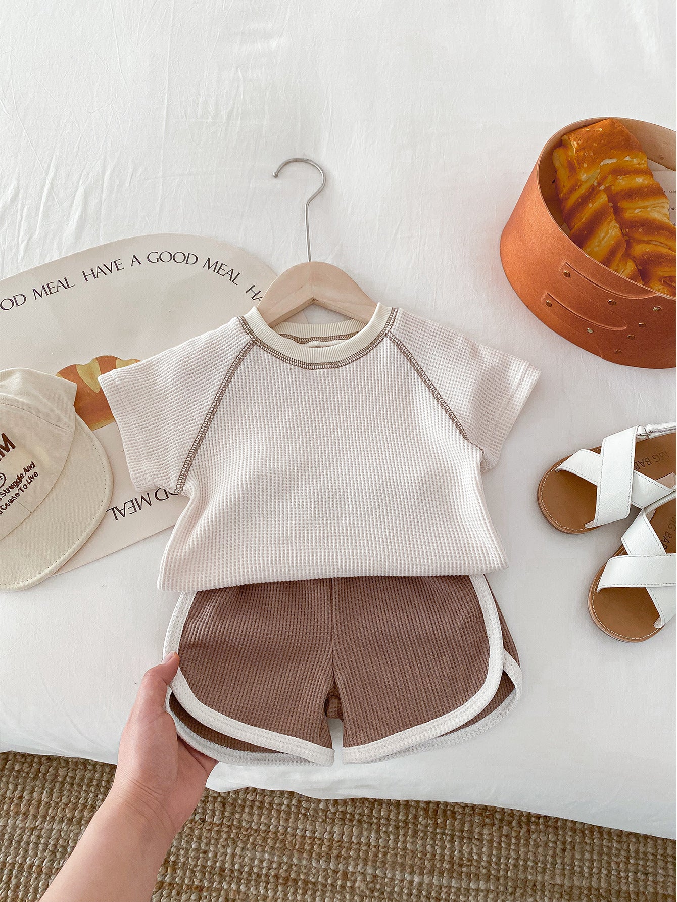 Unisex Baby Summer Shorts Set
