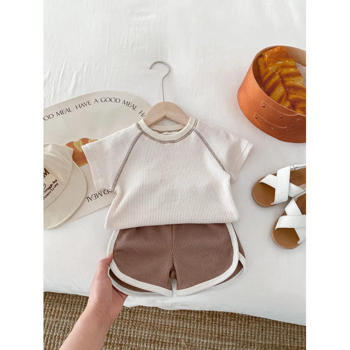 Unisex Baby Summer Shorts Set
