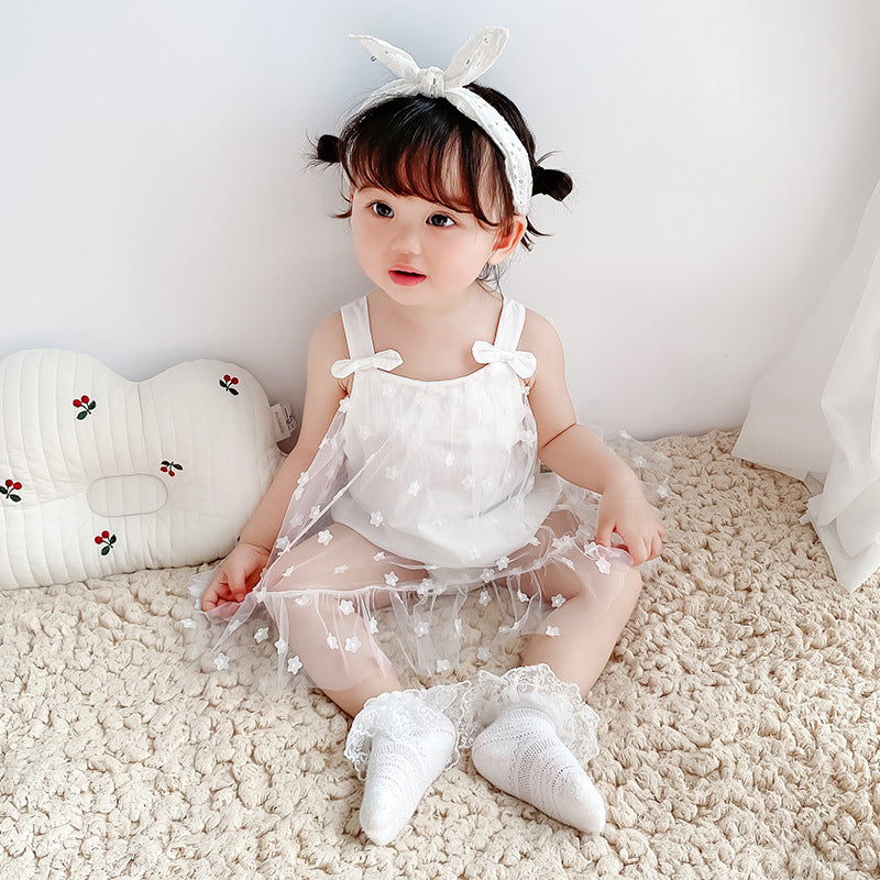 Girls Summer Sling Princess Dress