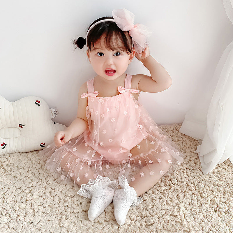 Girls Summer Sling Princess Dress