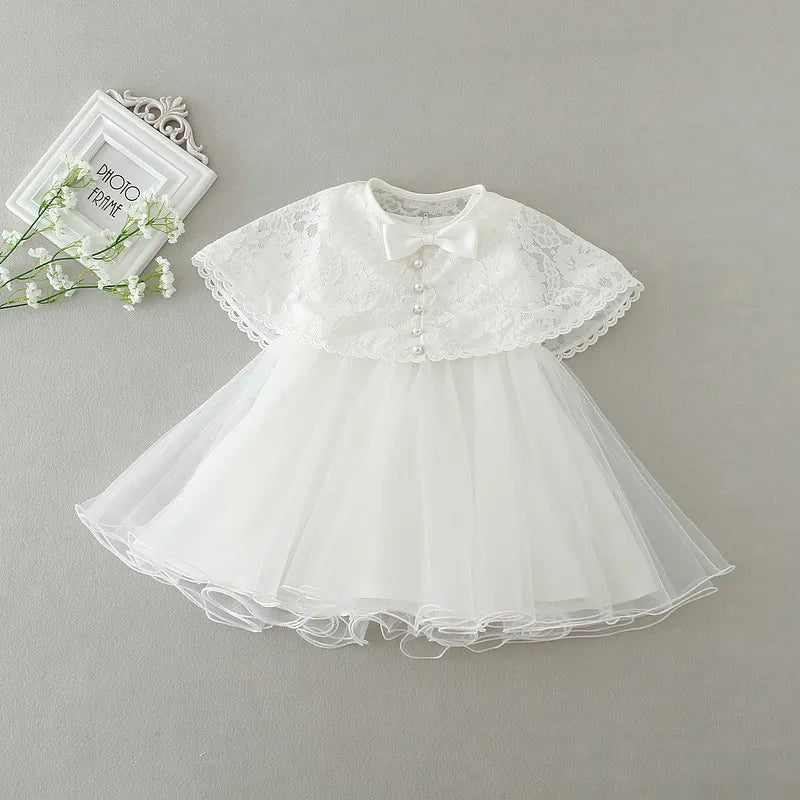 Children's Korean Style Trendy Plaid Cotton Princess Dress