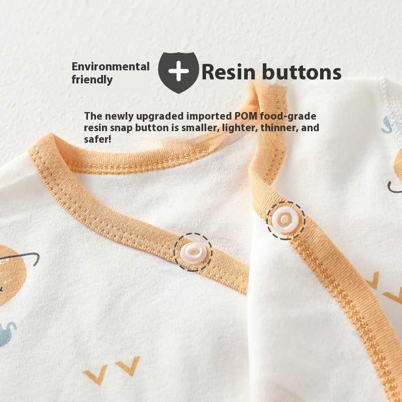 Newborn Pure Cotton Warm Pajamas