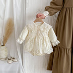 Baby Princess Romper Dress – Soft Cotton Jumpsuit