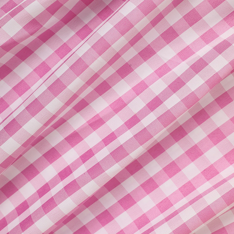 Infant Girls Valentine Pink Plaid Heart Dress