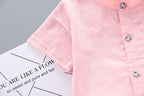 Baby Boy Summer Short Sleeve Shirt