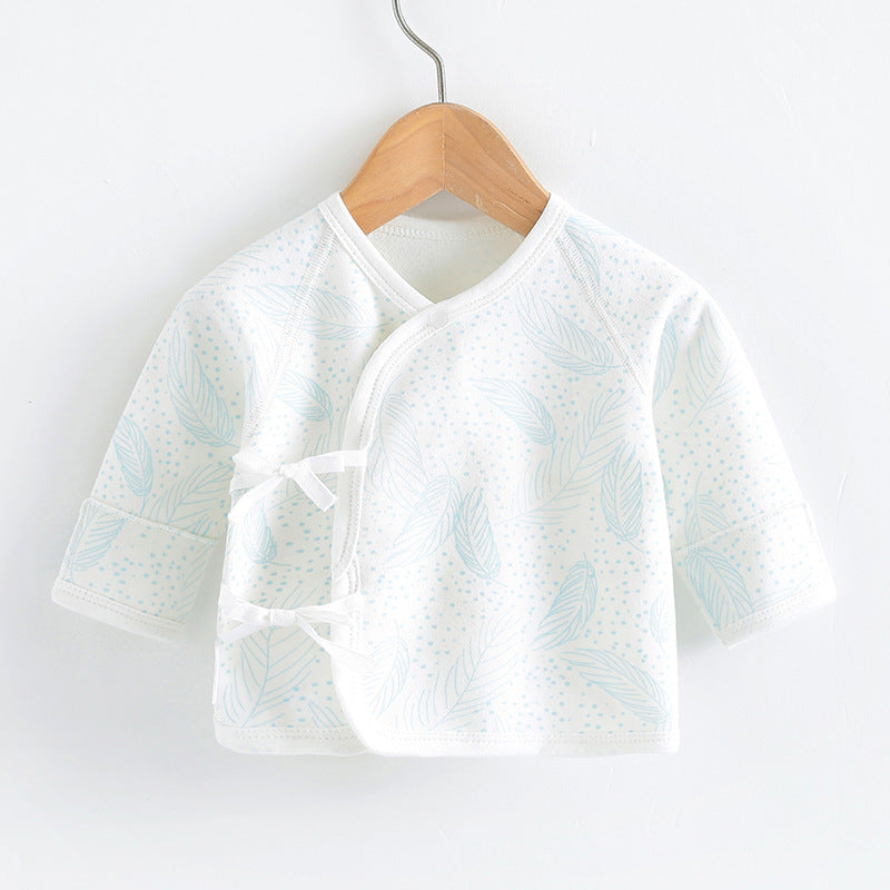 Newborn Cotton Suede Half Back Outfit