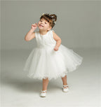 Children's Korean Style Trendy Plaid Cotton Princess Dress