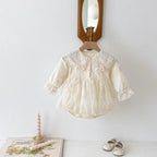 Baby Princess Romper Dress – Soft Cotton Jumpsuit