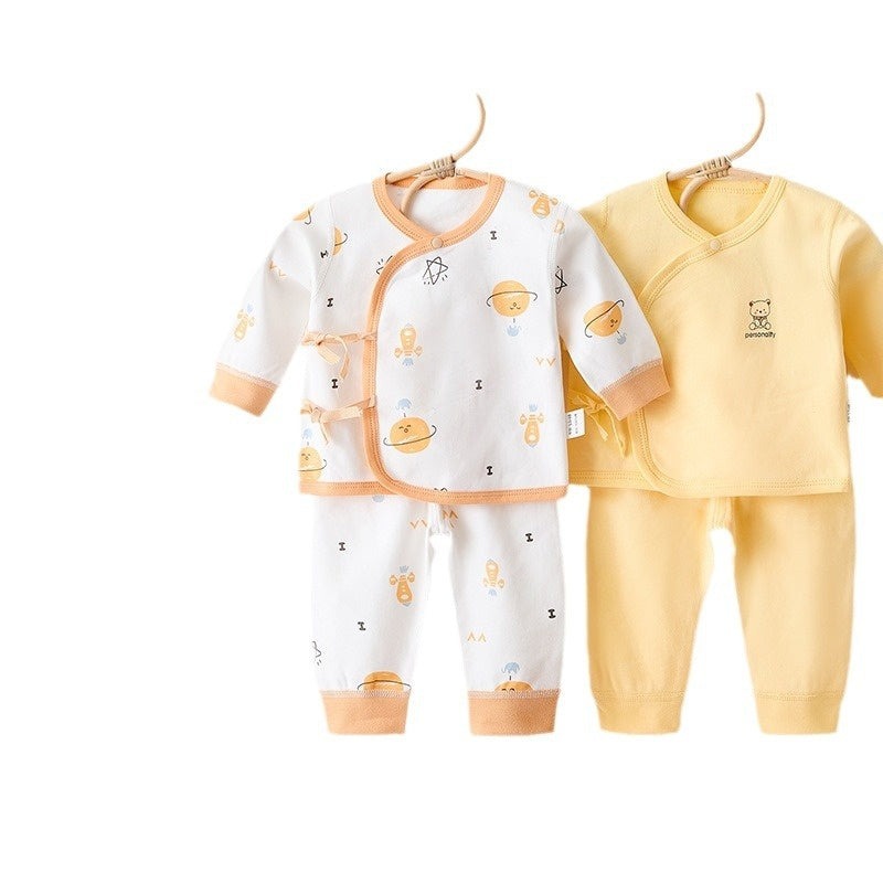 Newborn Pure Cotton Warm Pajamas