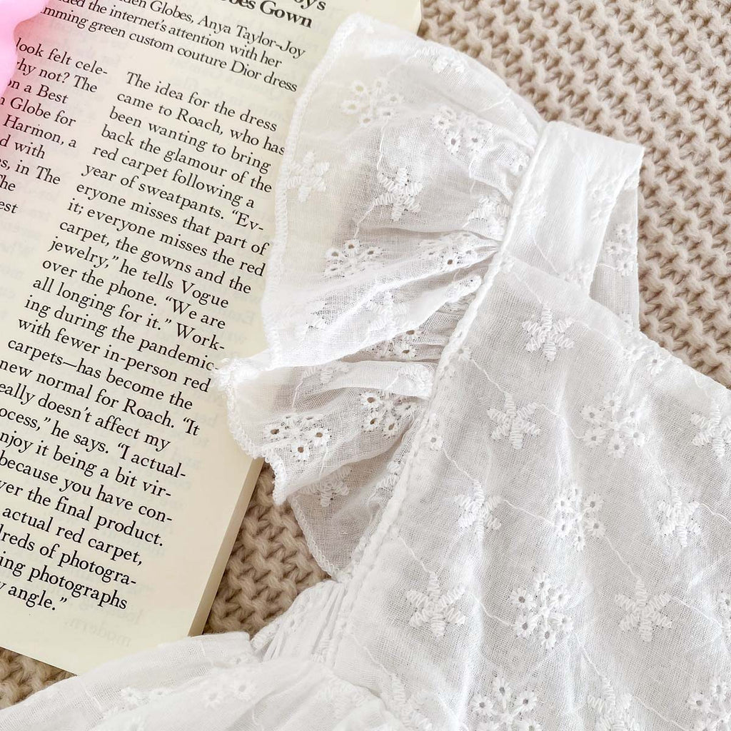 Baby Girl Lace Princess Jumpsuit Dress