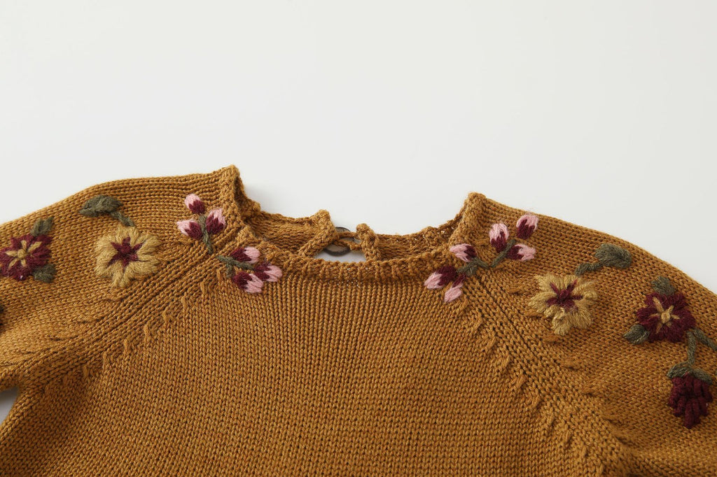 Baby Embroidered Wrap Bodysui