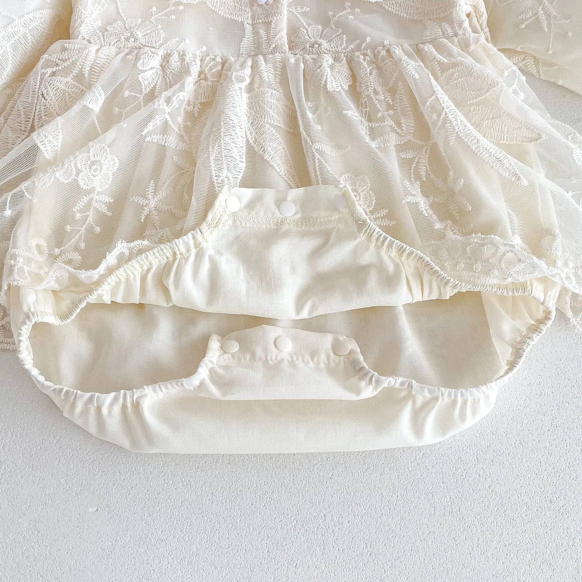 Baby Princess Romper Dress – Soft Cotton Jumpsuit
