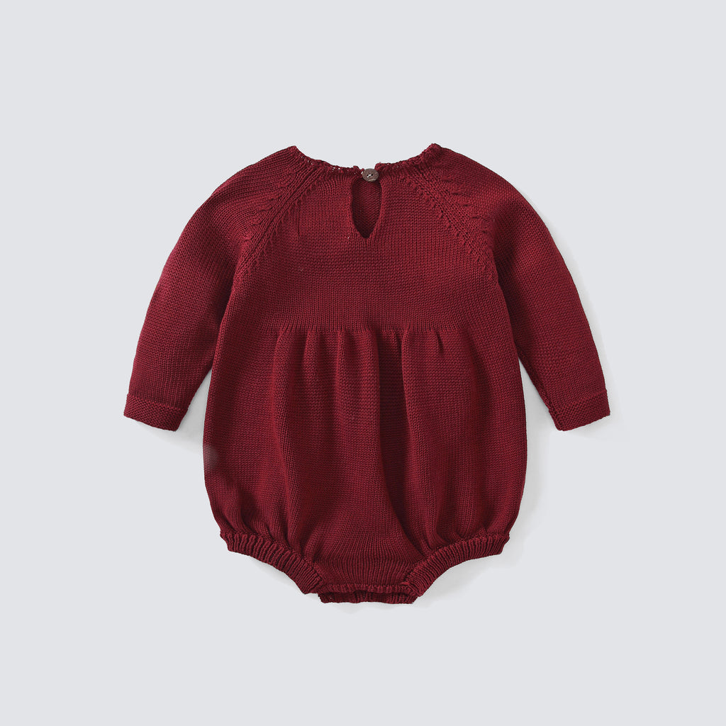 Baby Embroidered Wrap Bodysui