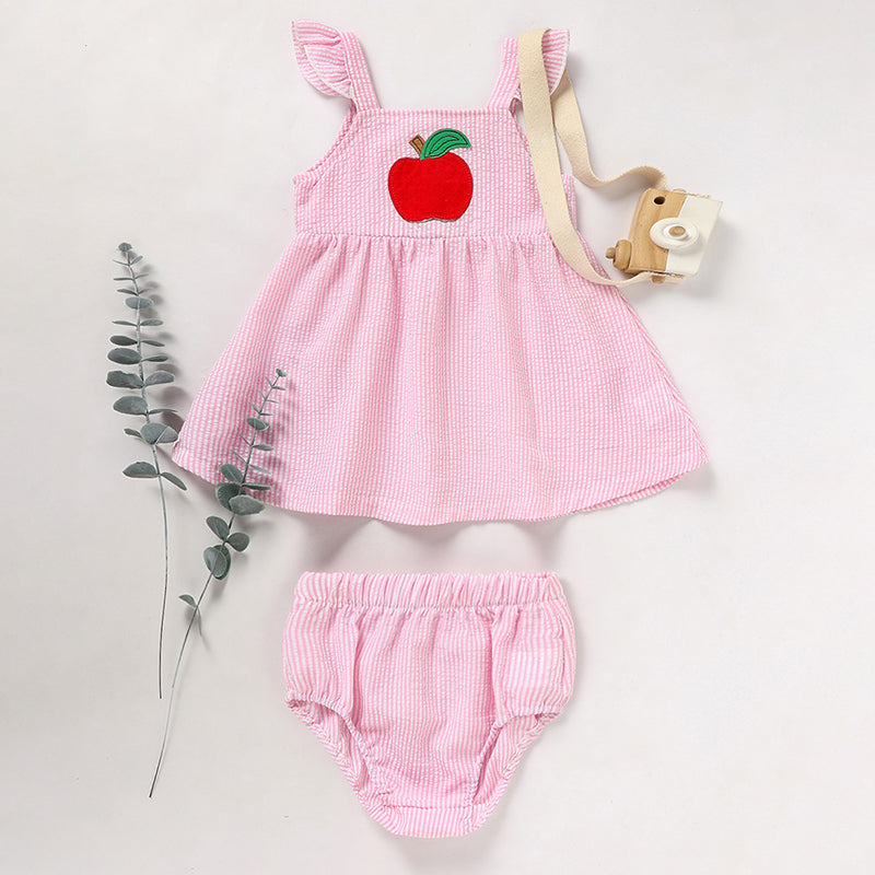 Infant Girls Floral Smocked Romper – Daddy’s Girl
