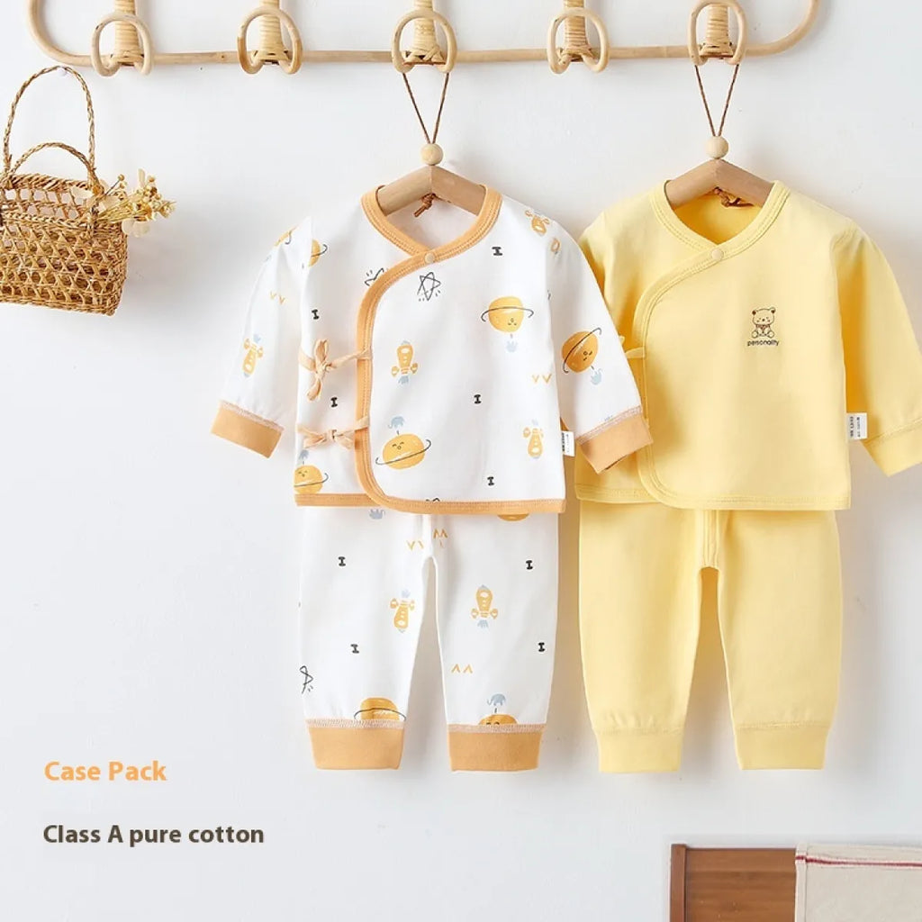 Newborn Pure Cotton Warm Pajamas