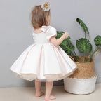 Baby Puffy Gauze Princess Birthday Dress