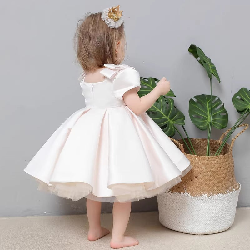 Baby Puffy Gauze Princess Birthday Dress