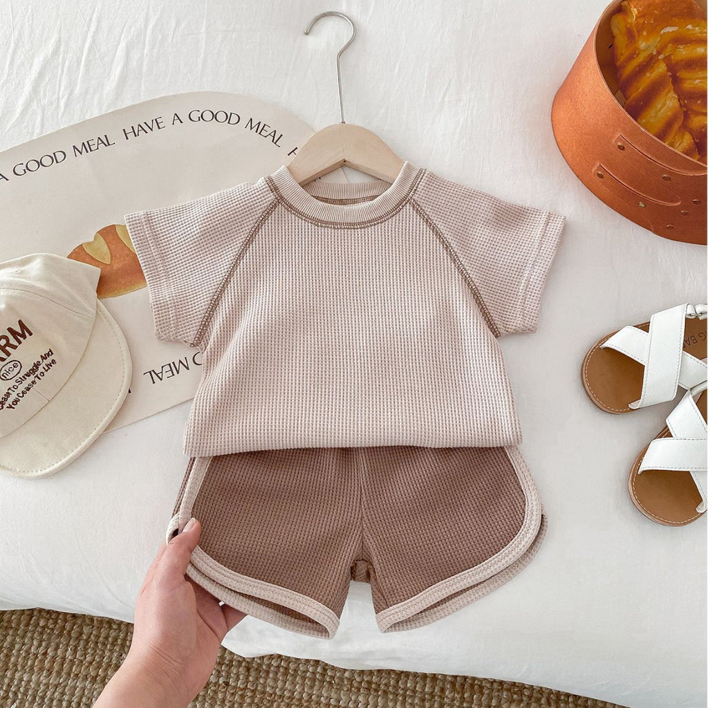 Unisex Baby Summer Shorts Set