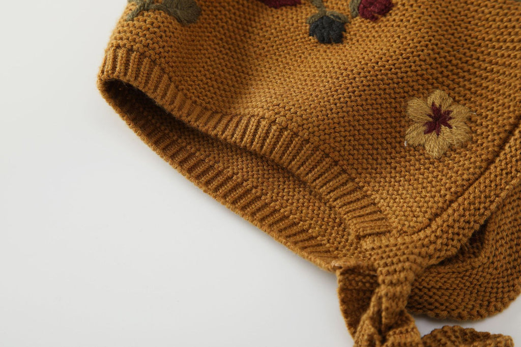 Baby Embroidered Wrap Bodysui