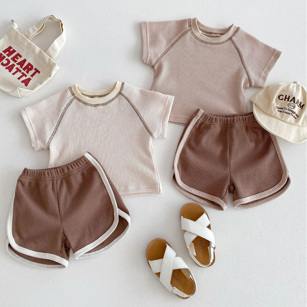 Unisex Baby Summer Shorts Set