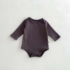 Newborn Cotton Bodysuit – Long Sleeve Soft Baby Wrap Onesie