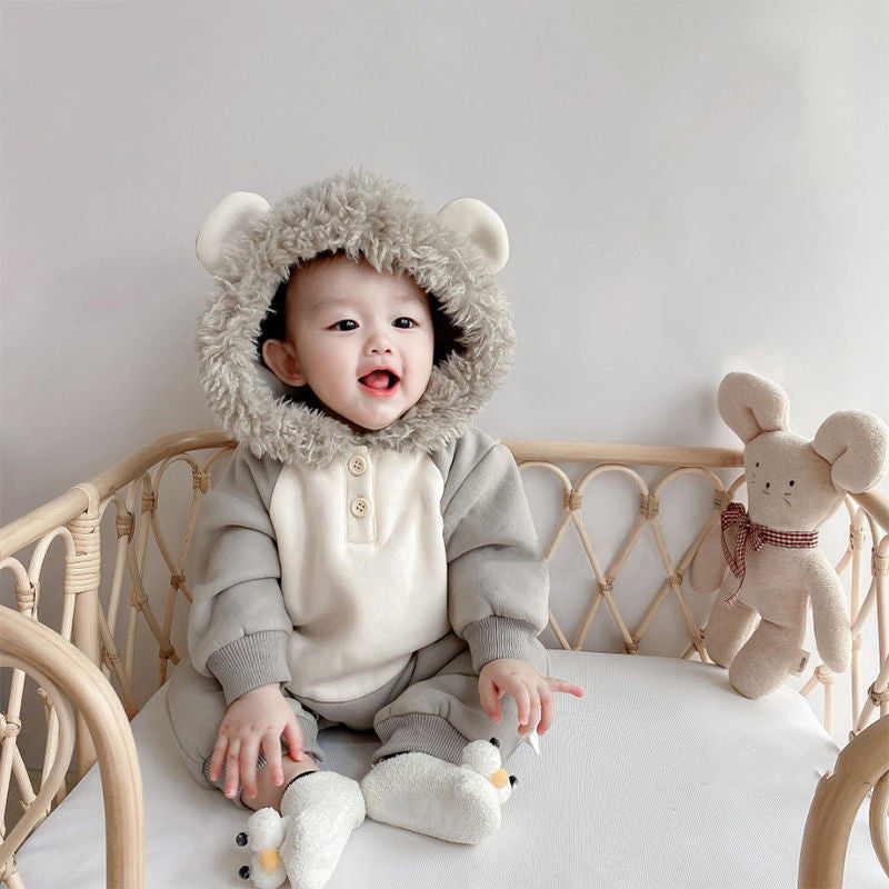 Baby Boy Autumn Jumpsuit (0–3M)