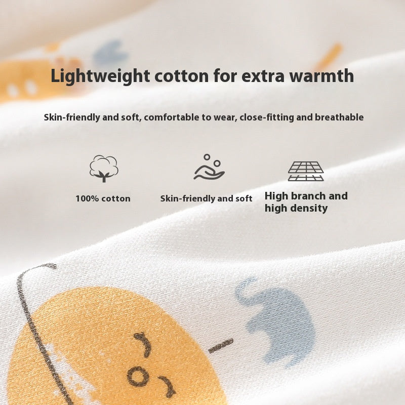 Newborn Pure Cotton Warm Pajamas