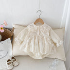 Baby Princess Romper Dress – Soft Cotton Jumpsuit