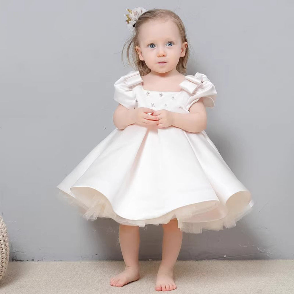Baby Puffy Gauze Princess Birthday Dress