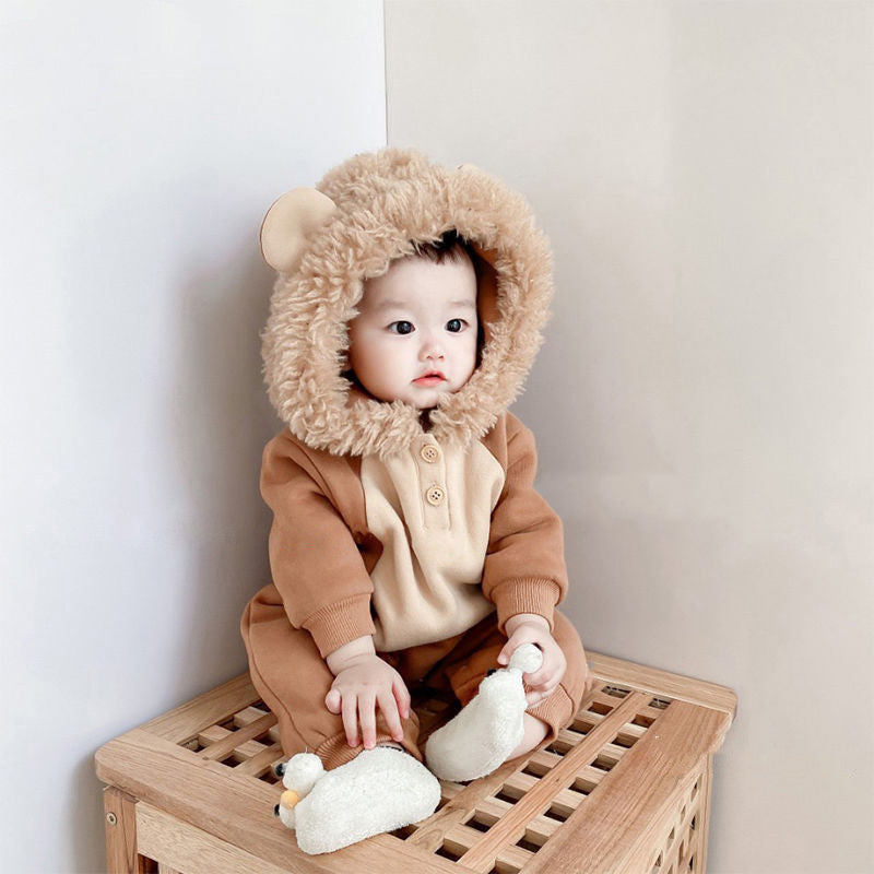 Baby Boy Autumn Jumpsuit (0–3M)