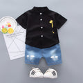 Baby Boy Summer Short Sleeve Shirt