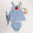 Infant Girls Floral Smocked Romper – Daddy’s Girl