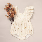 Baby Girl Honeybee Bubble Romper – 1st Bee Day Outfit