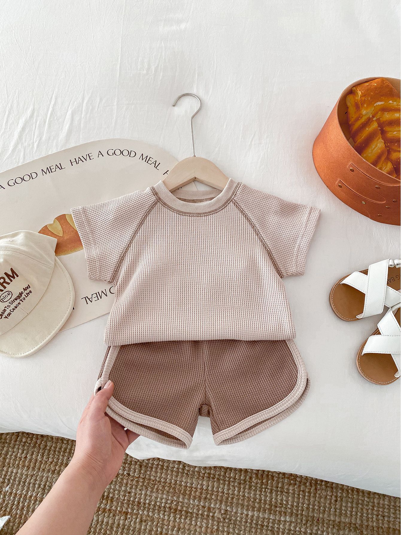 Unisex Baby Summer Shorts Set